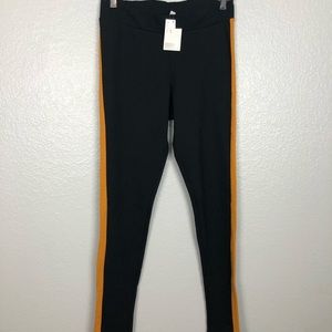 Black and Mustard Yellow Leggings 🤩